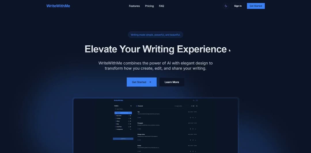 Writing Assistant